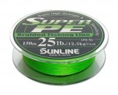 Плетёный шнур Sunline SUPER PE DARK GREEN 150m #0.4 4lb 2kg