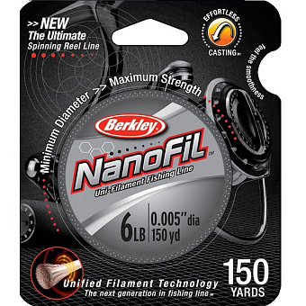 Плетёнка NanoFil Berkley Clear 125m 0.28mm 20.126kg